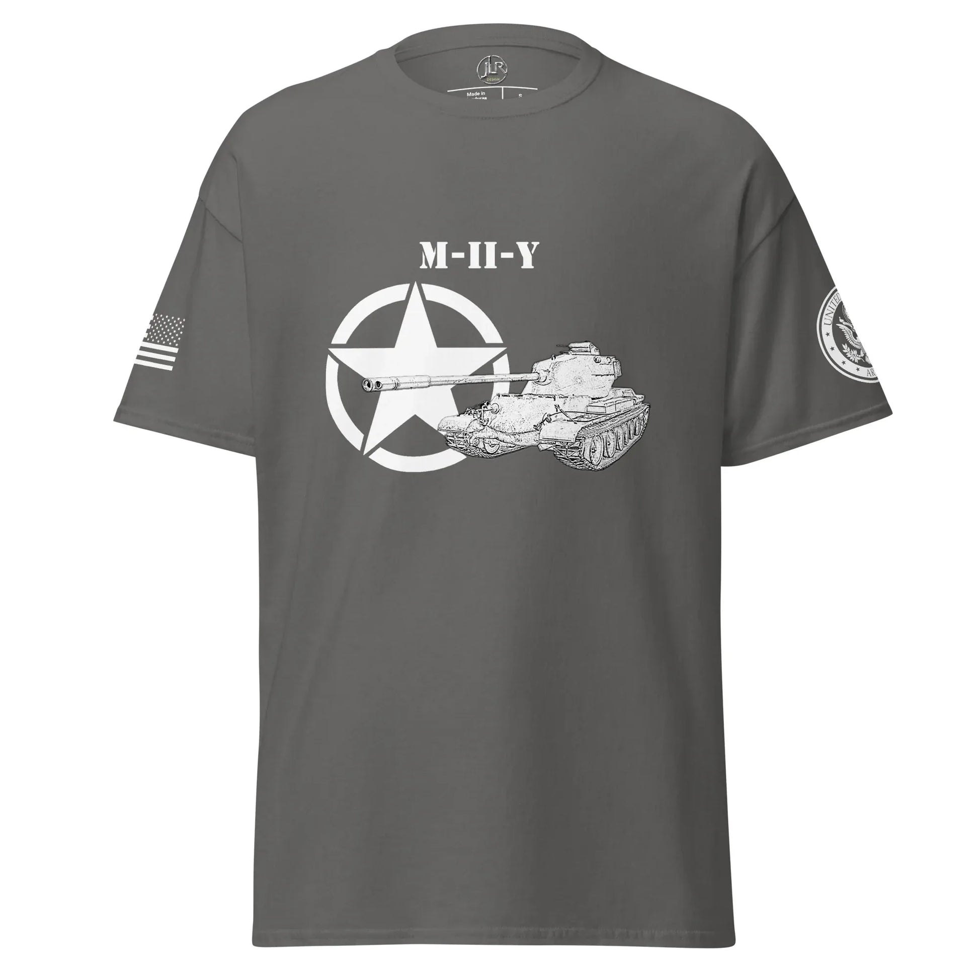 amerikanischer-schwerer-panzer-m-ii-y-t-shirt-sw-t-shirt-jlr-design-10 - JLR Design