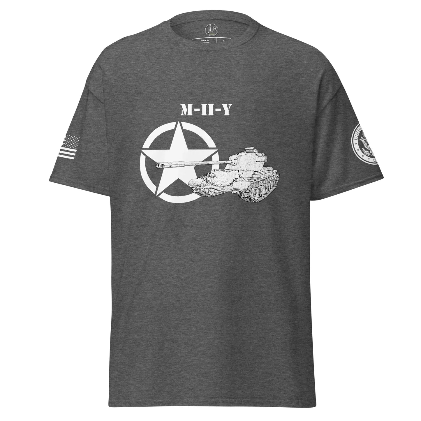 amerikanischer-schwerer-panzer-m-ii-y-t-shirt-sw-t-shirt-jlr-design-16 - JLR Design