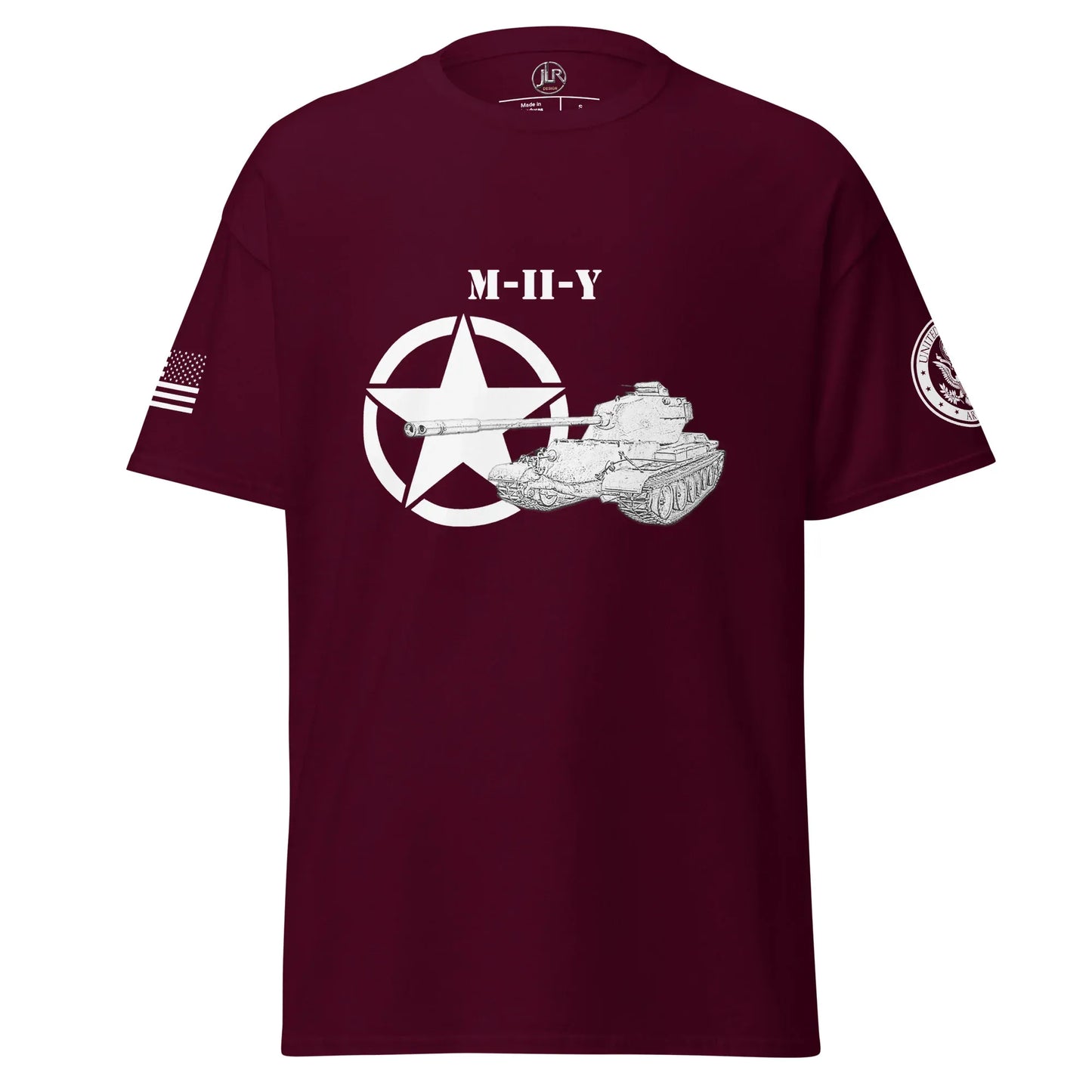 amerikanischer-schwerer-panzer-m-ii-y-t-shirt-sw-t-shirt-jlr-design-7 - JLR Design