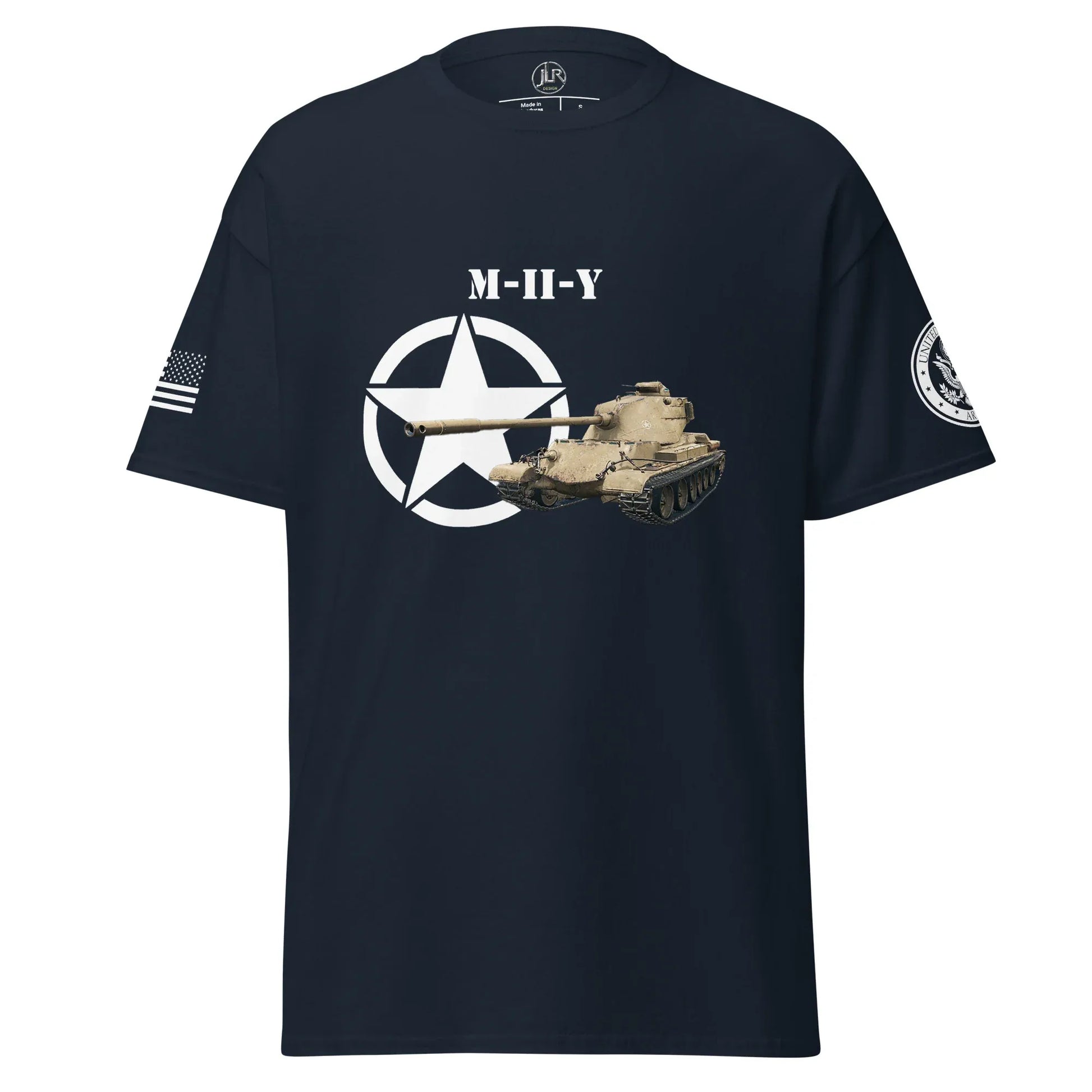 amerikanischer-schwerer-panzer-m-ii-y-t-shirt-t-shirt-jlr-design-4 - JLR Design