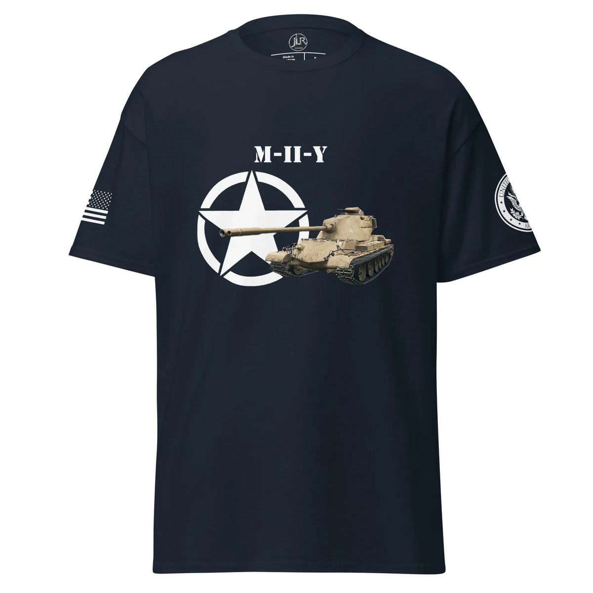 amerikanischer-schwerer-panzer-m-ii-y-t-shirt-t-shirt-jlr-design-jlr-design-de-4 - JLR Design