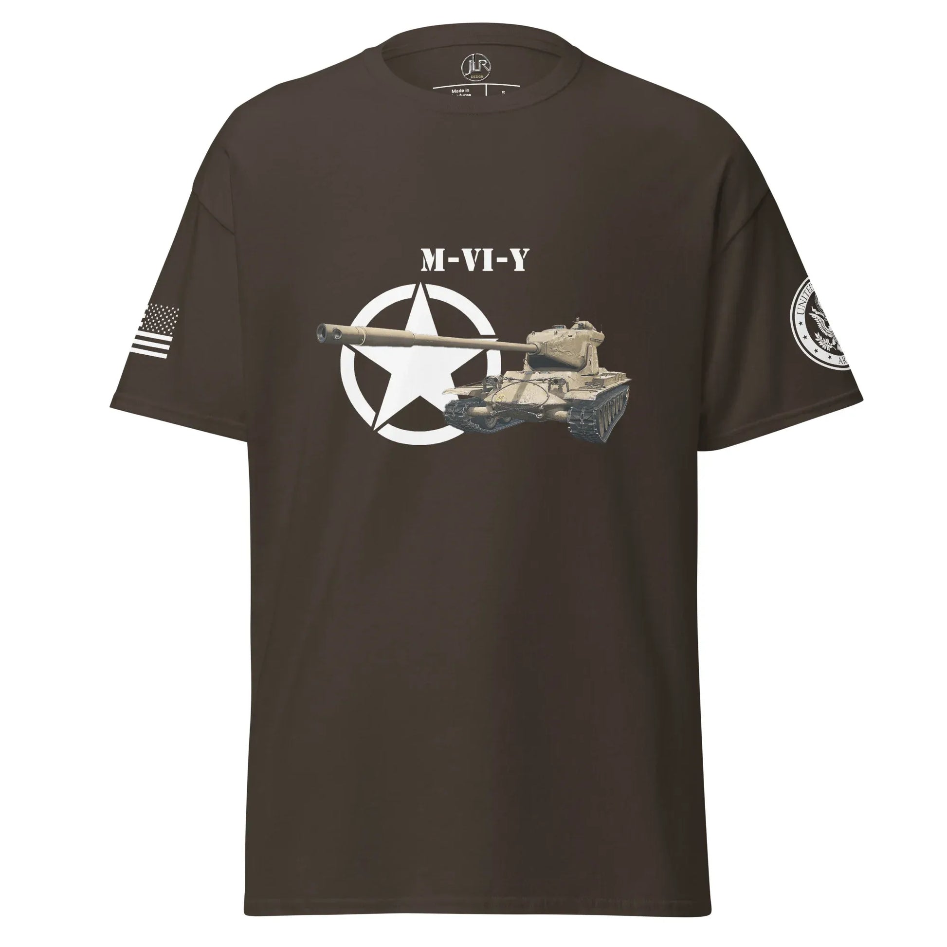 amerikanischer-schwerer-panzer-m-vi-y-t-shirt-t-shirt-jlr-design-13 - JLR Design