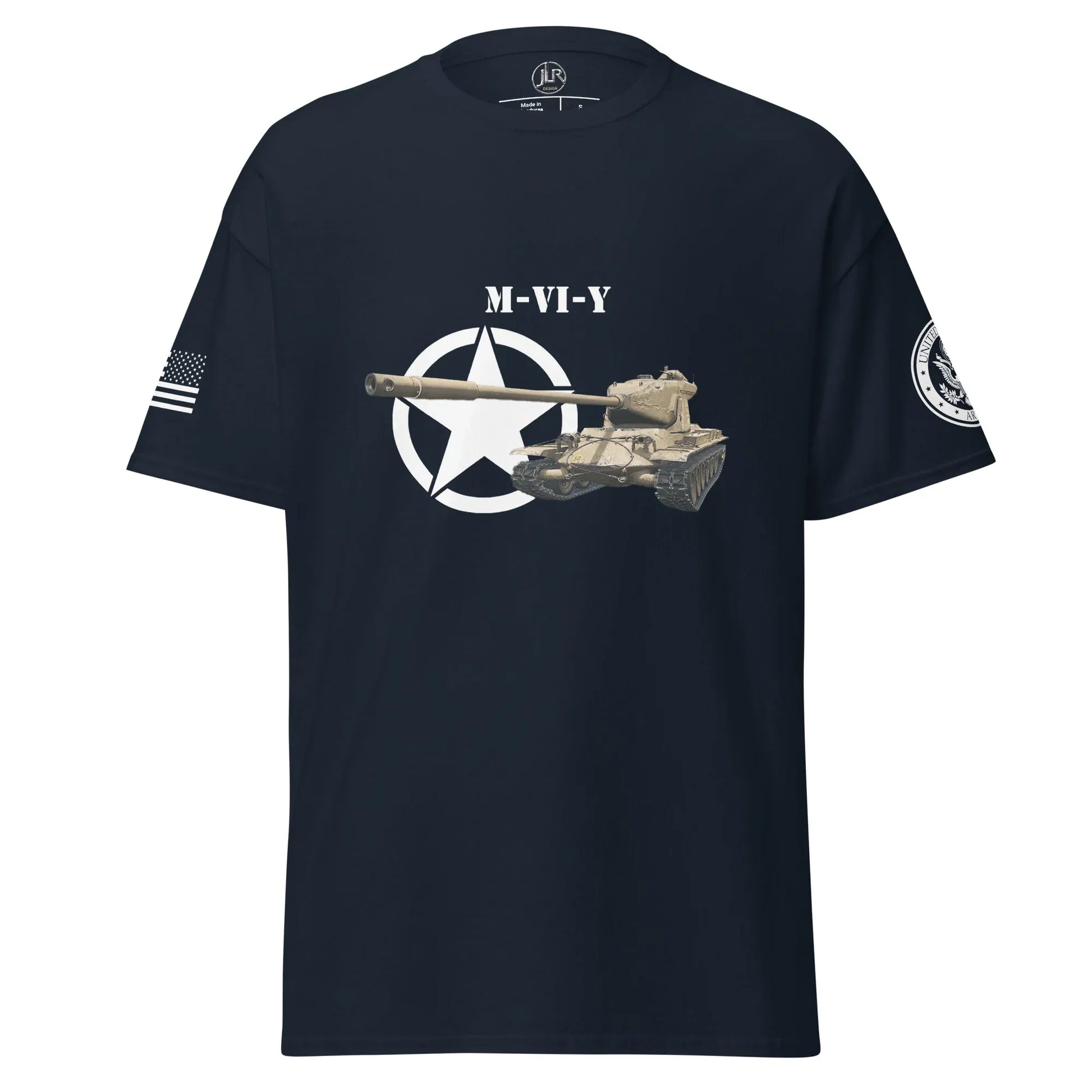 amerikanischer-schwerer-panzer-m-vi-y-t-shirt-t-shirt-jlr-design-4 - JLR Design