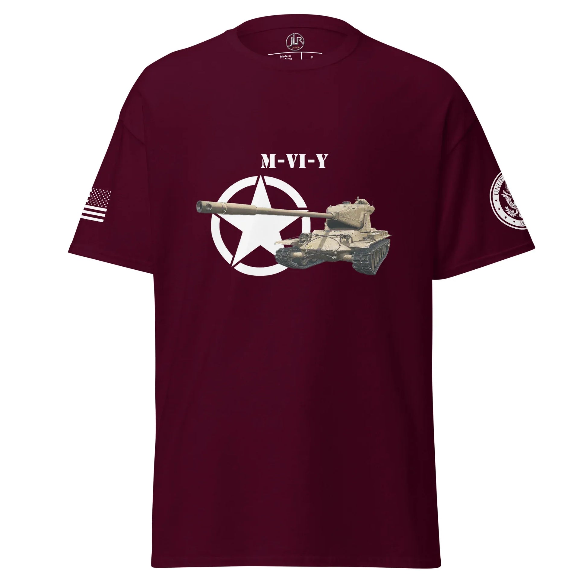 amerikanischer-schwerer-panzer-m-vi-y-t-shirt-t-shirt-jlr-design-7 - JLR Design