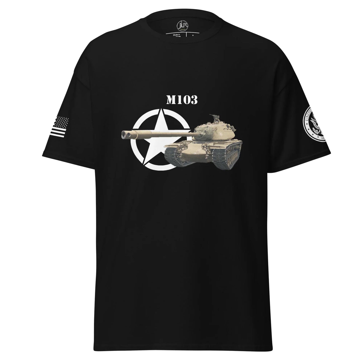 amerikanischer-schwerer-panzer-m103-t-shirt-t-shirt-jlr-design-1 - JLR Design