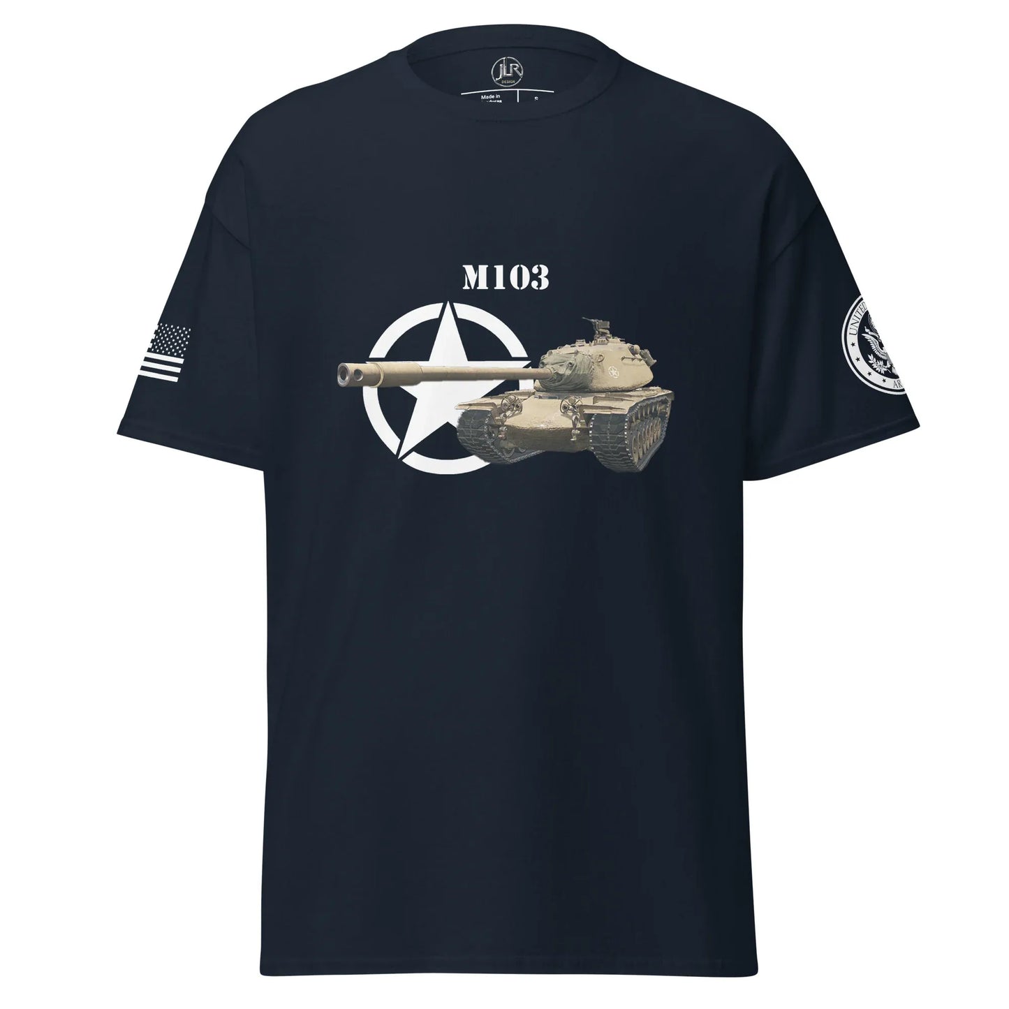 amerikanischer-schwerer-panzer-m103-t-shirt-t-shirt-jlr-design-4 - JLR Design