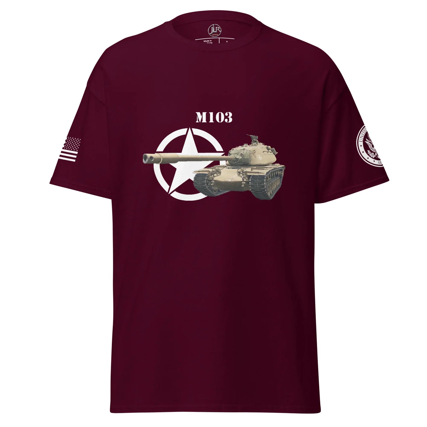 amerikanischer-schwerer-panzer-m103-t-shirt-t-shirt-jlr-design-7 - JLR Design
