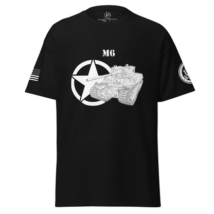 amerikanischer-schwerer-panzer-m6-t-shirt-sw-t-shirt-jlr-design-1 - JLR Design