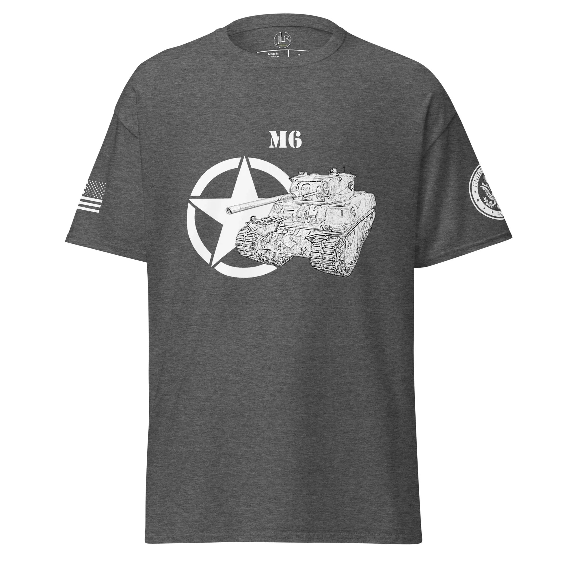amerikanischer-schwerer-panzer-m6-t-shirt-sw-t-shirt-jlr-design-16 - JLR Design