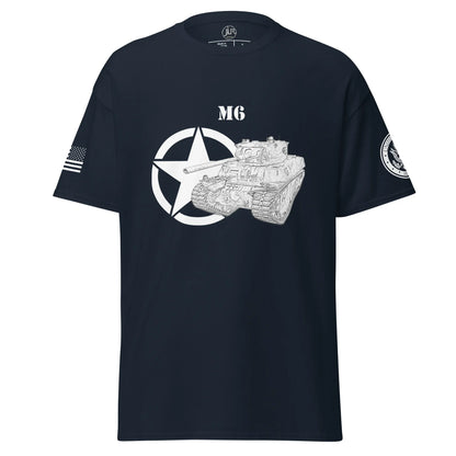 amerikanischer-schwerer-panzer-m6-t-shirt-sw-t-shirt-jlr-design-4 - JLR Design