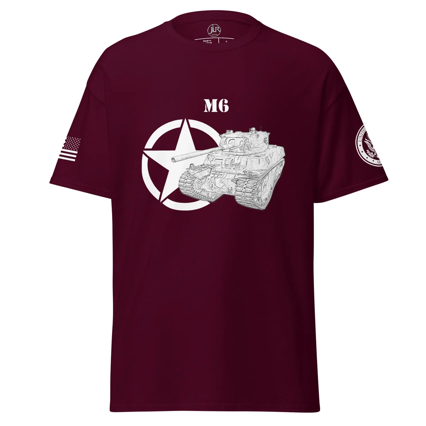 amerikanischer-schwerer-panzer-m6-t-shirt-sw-t-shirt-jlr-design-7 - JLR Design