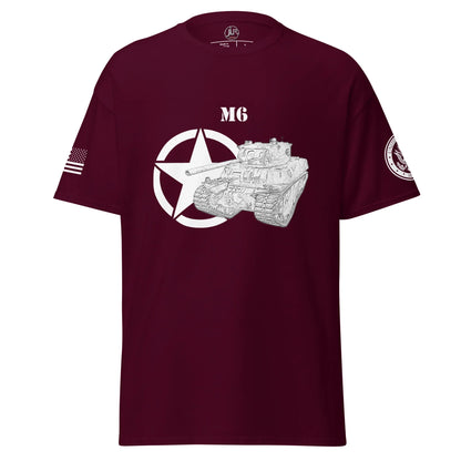 amerikanischer-schwerer-panzer-m6-t-shirt-sw-t-shirt-jlr-design-7 - JLR Design