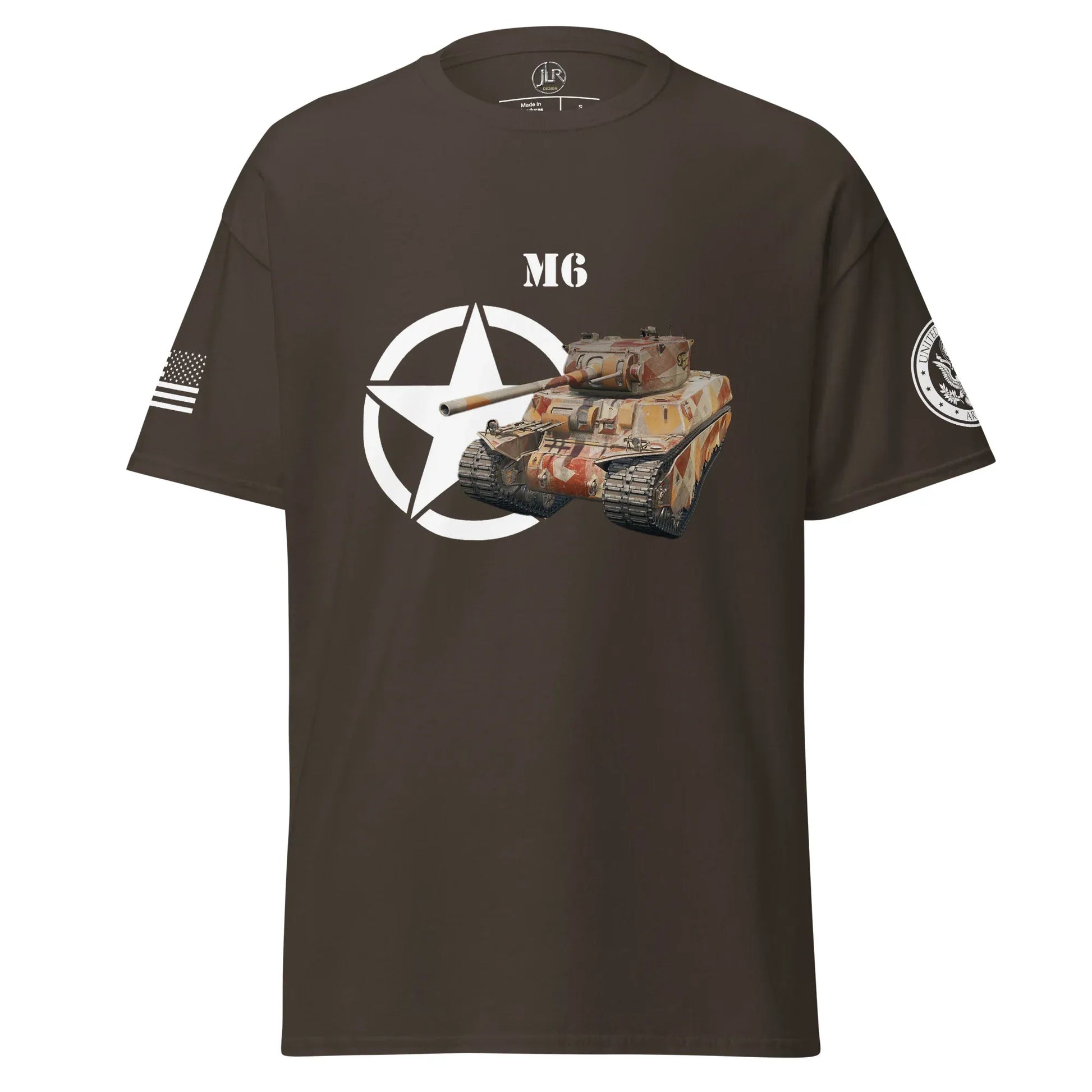 amerikanischer-schwerer-panzer-m6-t-shirt-t-shirt-jlr-design-13 - JLR Design