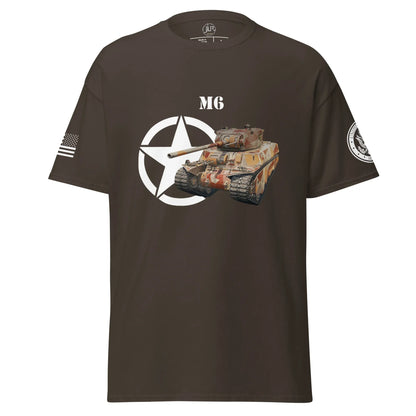 amerikanischer-schwerer-panzer-m6-t-shirt-t-shirt-jlr-design-13 - JLR Design