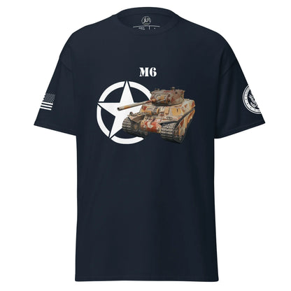 amerikanischer-schwerer-panzer-m6-t-shirt-t-shirt-jlr-design-4 - JLR Design