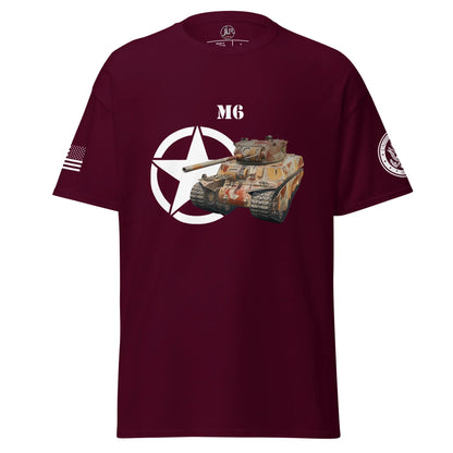 amerikanischer-schwerer-panzer-m6-t-shirt-t-shirt-jlr-design-7 - JLR Design