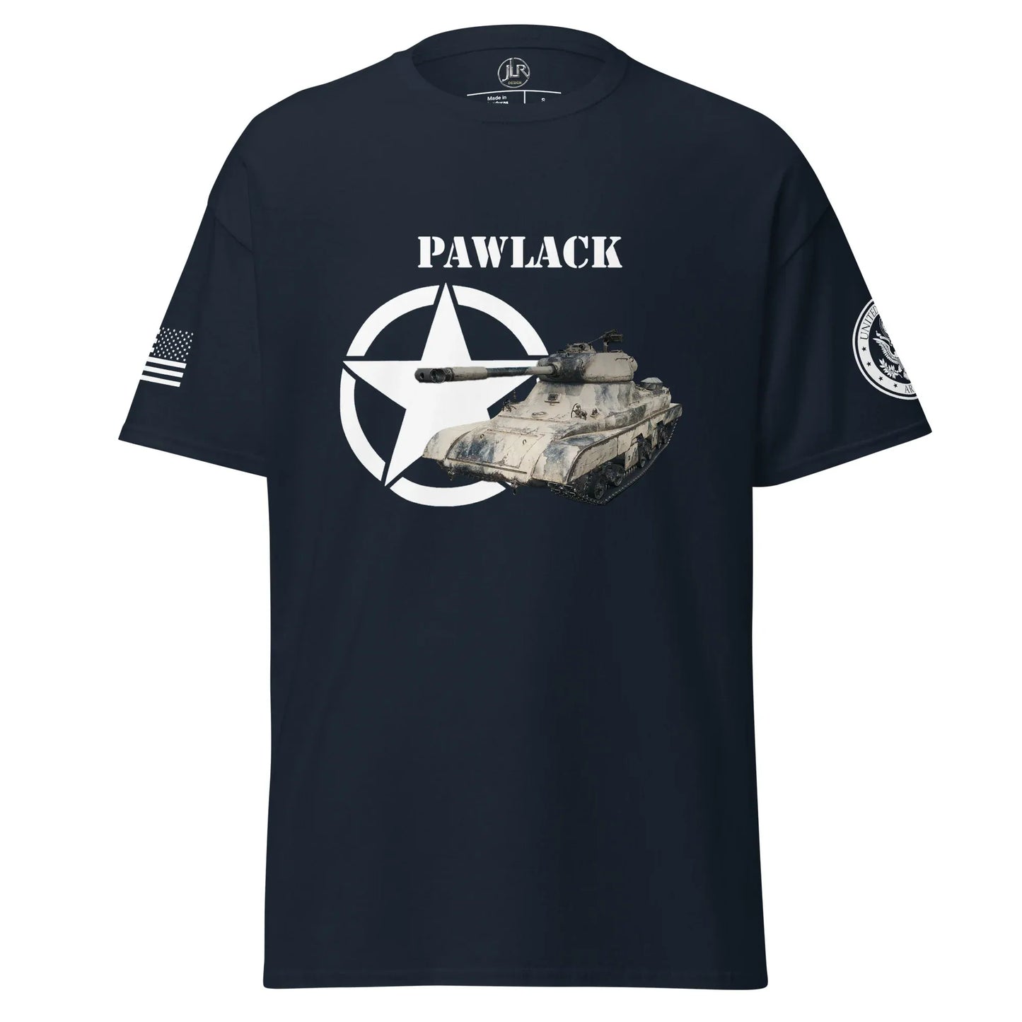 amerikanischer-schwerer-panzer-pawlack-t-shirt-t-shirt-jlr-design-4 - JLR Design