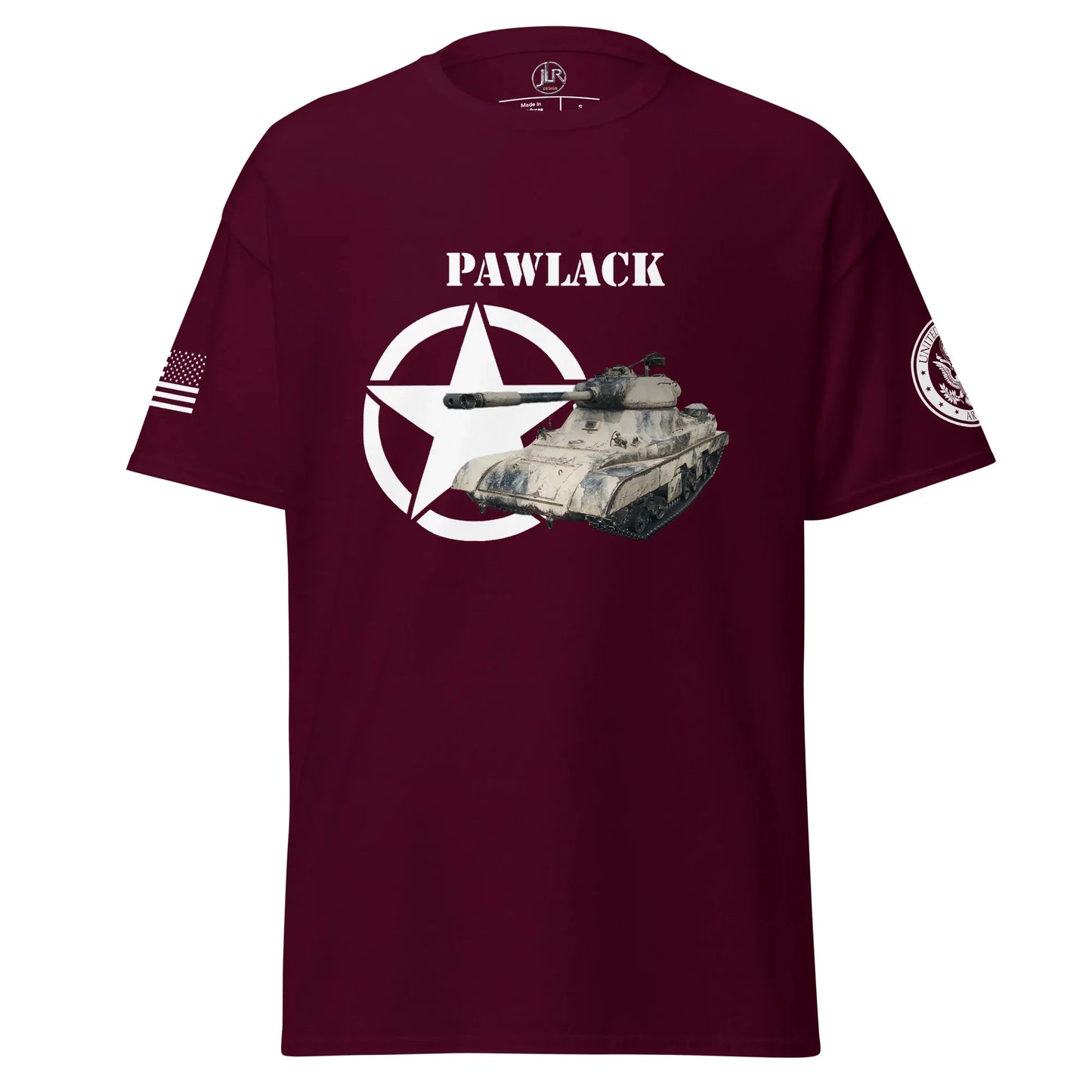 amerikanischer-schwerer-panzer-pawlack-t-shirt-t-shirt-jlr-design-7 - JLR Design