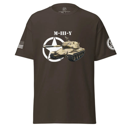 amerikanischer-schwerer-panzer-t-shirt-m-iii-y-t-shirt-t-shirt-jlr-design-13 - JLR Design
