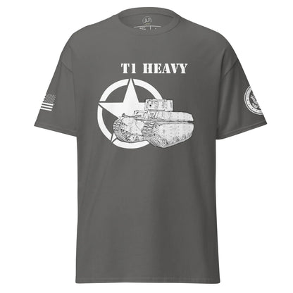 amerikanischer-schwerer-panzer-t1-heavy-t-shirt-sw-t-shirt-jlr-design-10 - JLR Design
