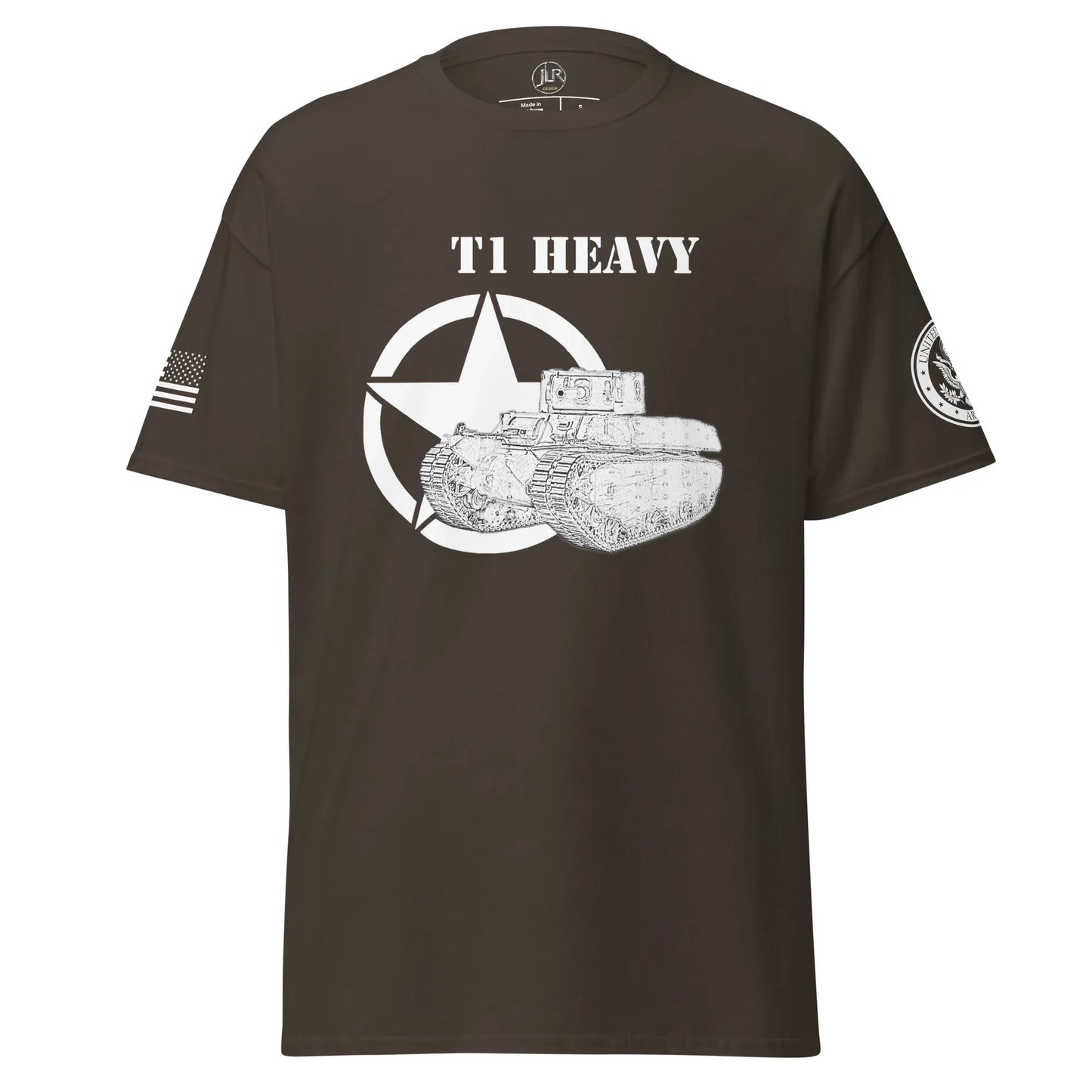 amerikanischer-schwerer-panzer-t1-heavy-t-shirt-sw-t-shirt-jlr-design-13 - JLR Design
