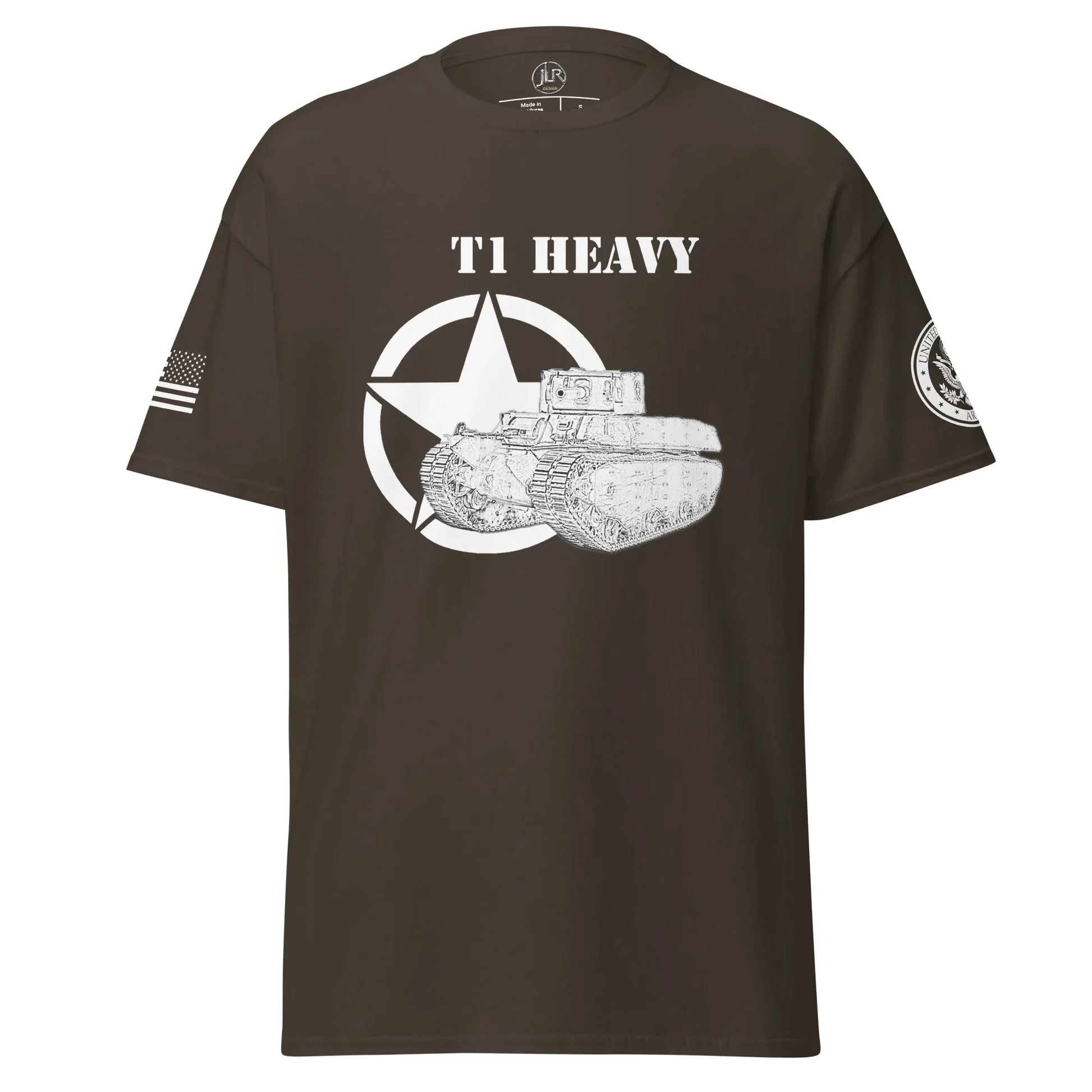 amerikanischer-schwerer-panzer-t1-heavy-t-shirt-sw-t-shirt-jlr-design-13 - JLR Design