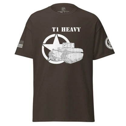 amerikanischer-schwerer-panzer-t1-heavy-t-shirt-sw-t-shirt-jlr-design-13 - JLR Design