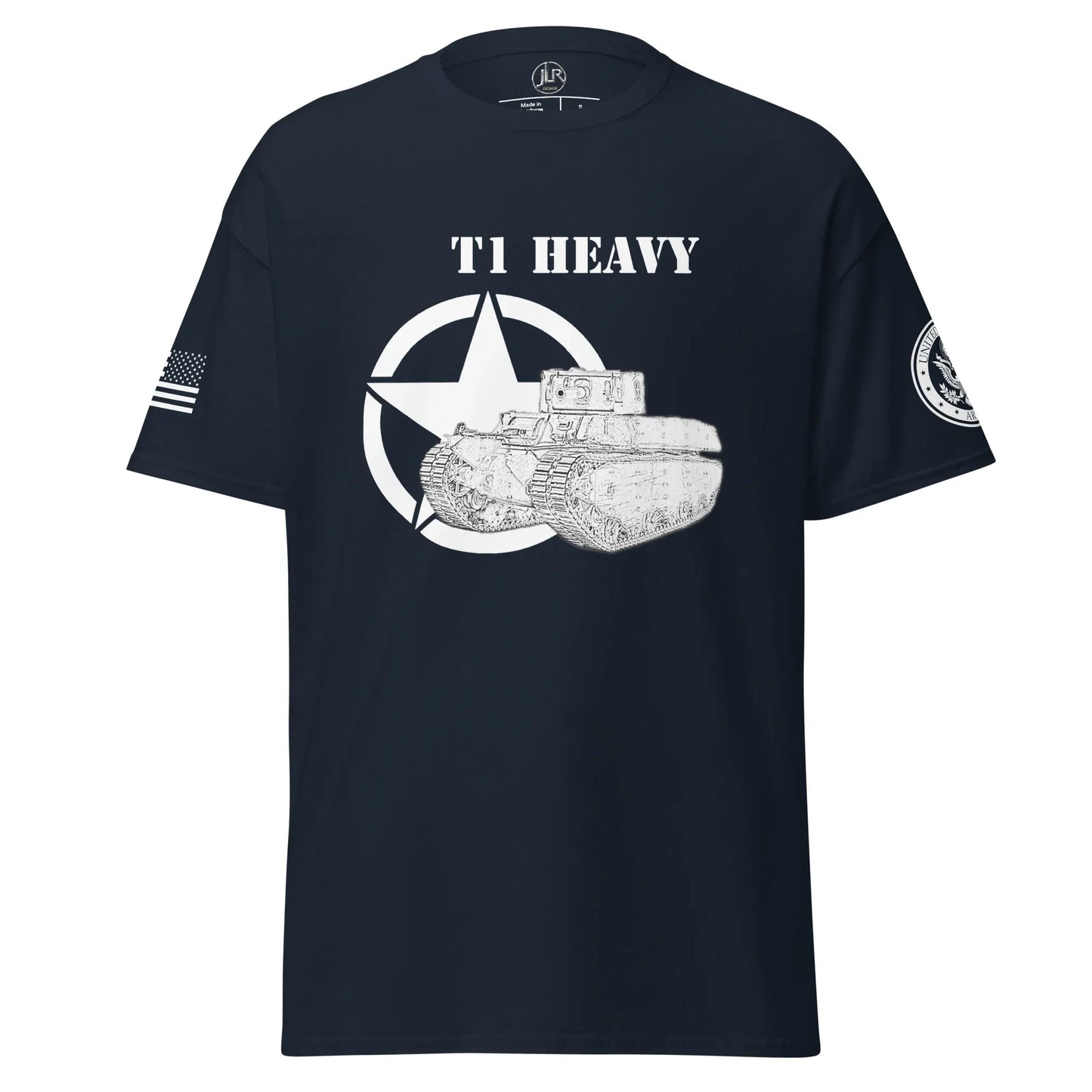 amerikanischer-schwerer-panzer-t1-heavy-t-shirt-sw-t-shirt-jlr-design-4 - JLR Design