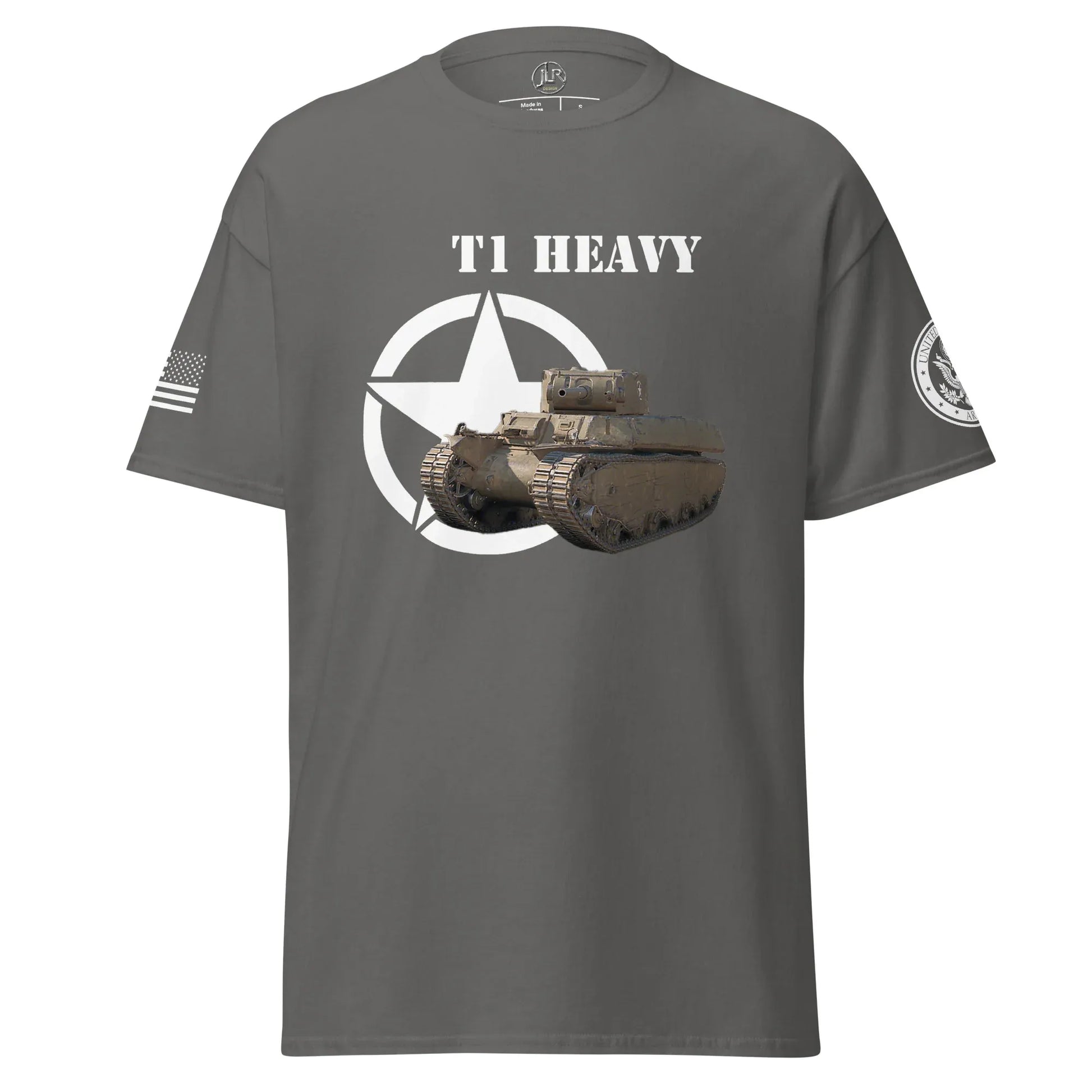 amerikanischer-schwerer-panzer-t1-heavy-t-shirt-t-shirt-jlr-design-10 - JLR Design