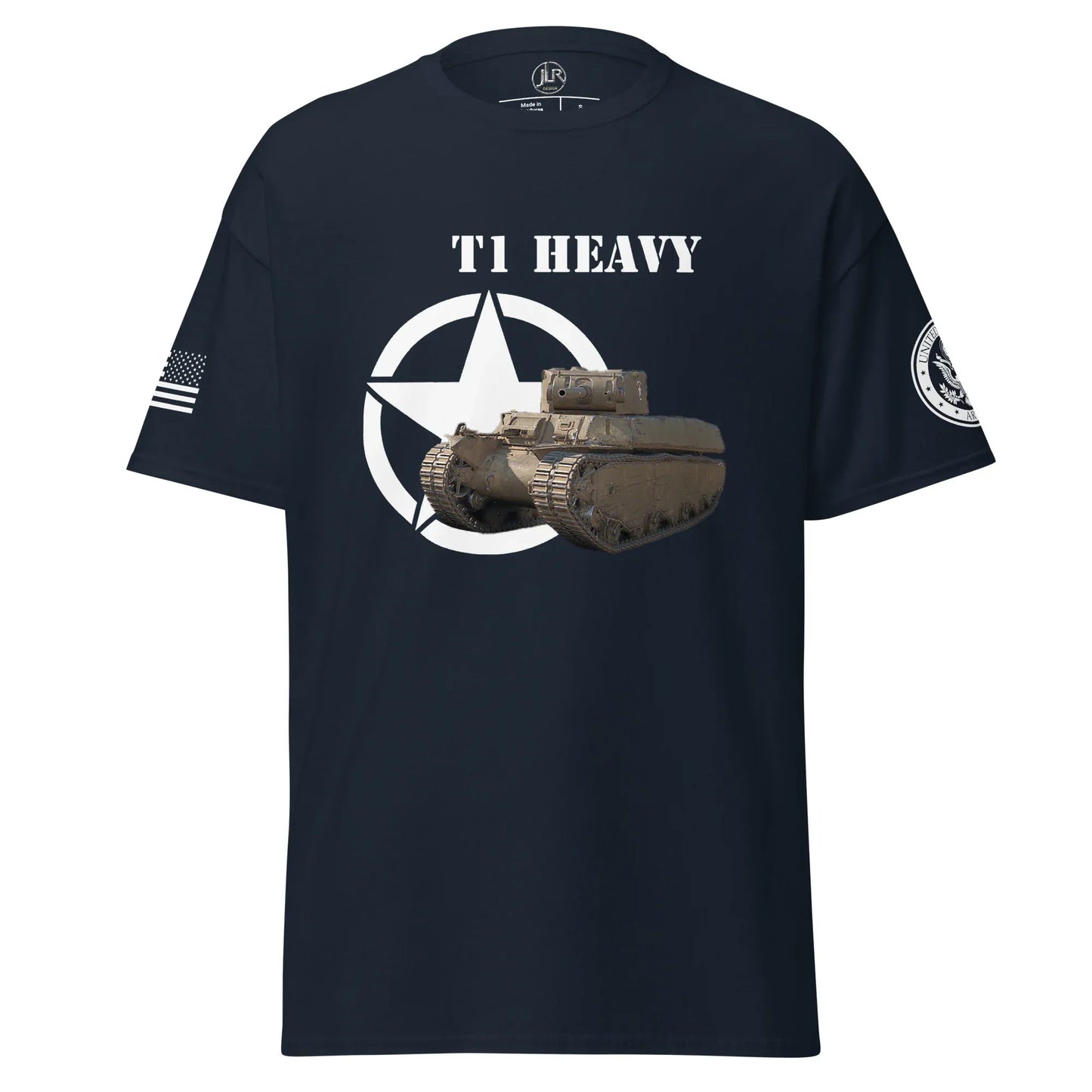 amerikanischer-schwerer-panzer-t1-heavy-t-shirt-t-shirt-jlr-design-4 - JLR Design