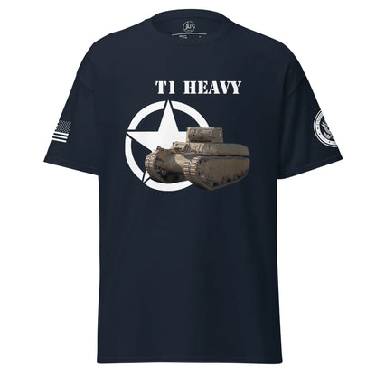 amerikanischer-schwerer-panzer-t1-heavy-t-shirt-t-shirt-jlr-design-4 - JLR Design