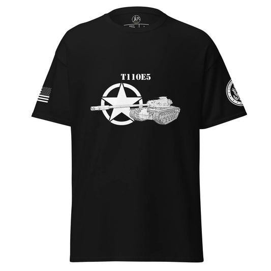 amerikanischer-schwerer-panzer-t110e5-t-shirt-sw-t-shirt-jlr-design-1 - JLR Design