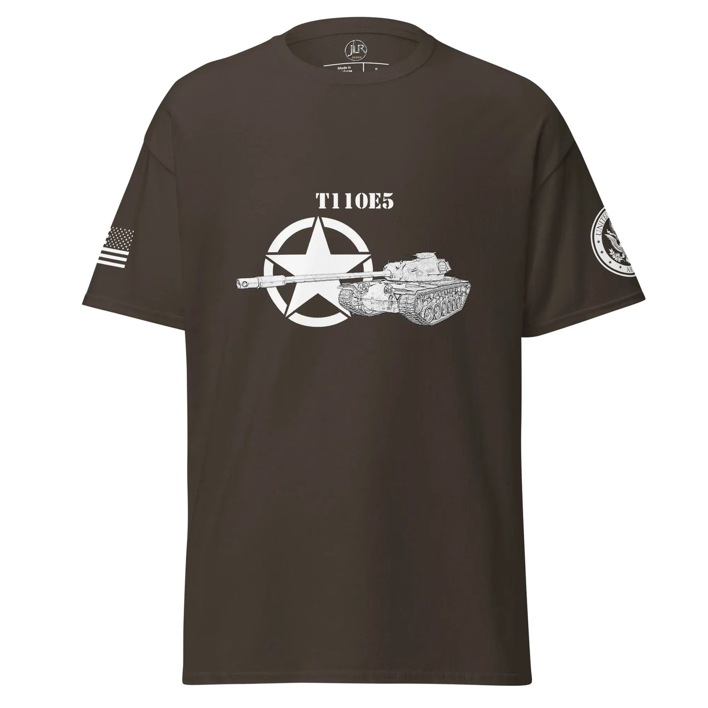 amerikanischer-schwerer-panzer-t110e5-t-shirt-sw-t-shirt-jlr-design-13 - JLR Design