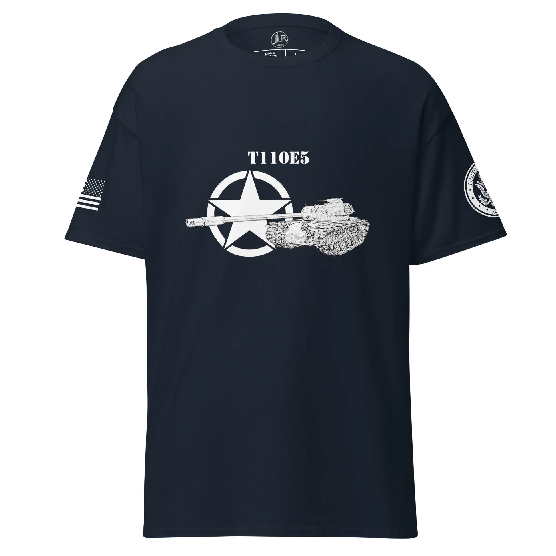 amerikanischer-schwerer-panzer-t110e5-t-shirt-sw-t-shirt-jlr-design-4 - JLR Design