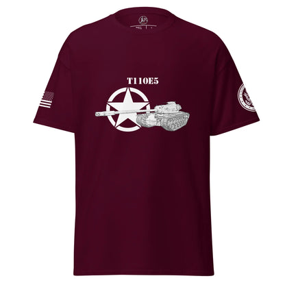 amerikanischer-schwerer-panzer-t110e5-t-shirt-sw-t-shirt-jlr-design-7 - JLR Design