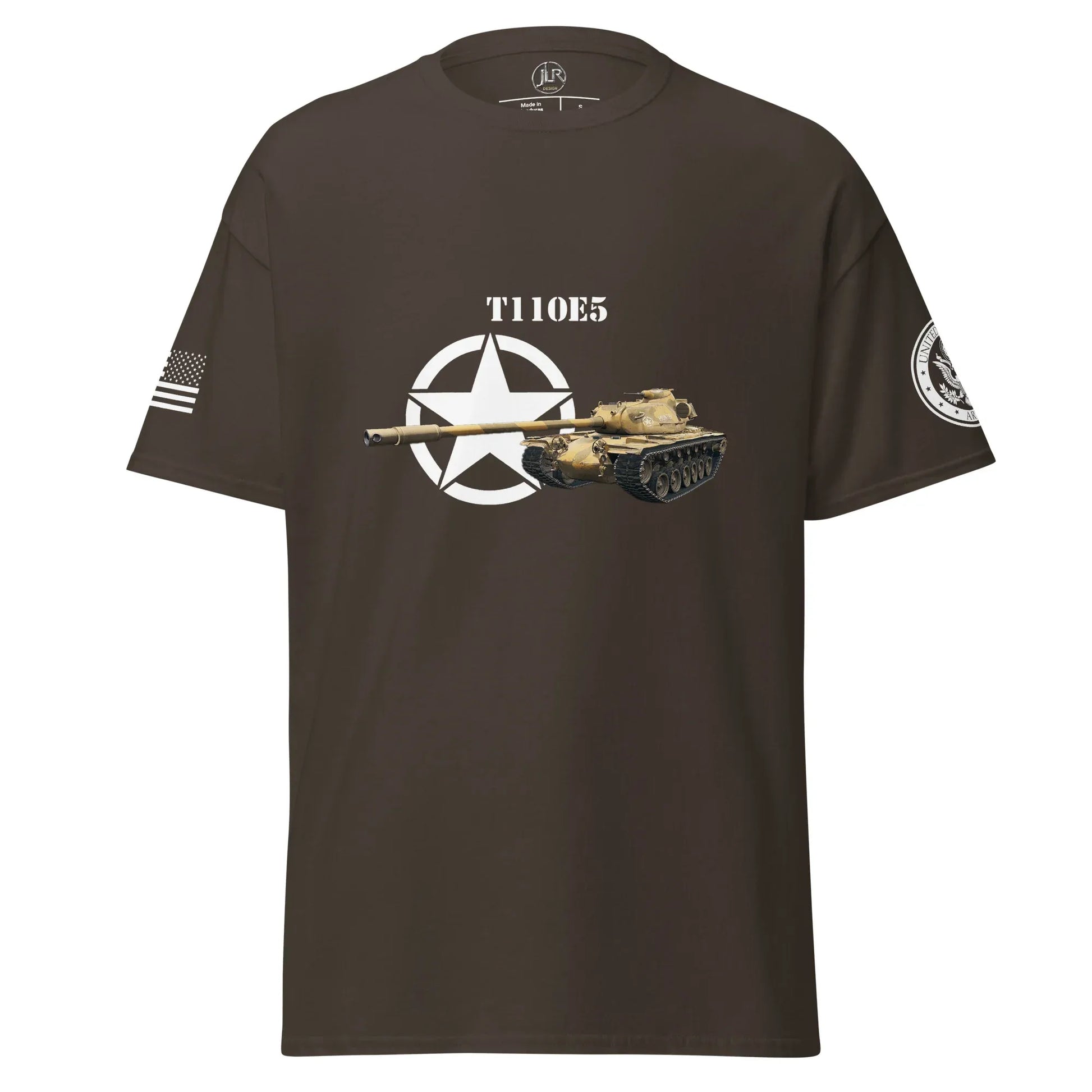 amerikanischer-schwerer-panzer-t110e5-t-shirt-t-shirt-jlr-design-13 - JLR Design