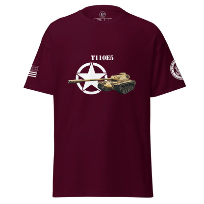 amerikanischer-schwerer-panzer-t110e5-t-shirt-t-shirt-jlr-design-7 - JLR Design