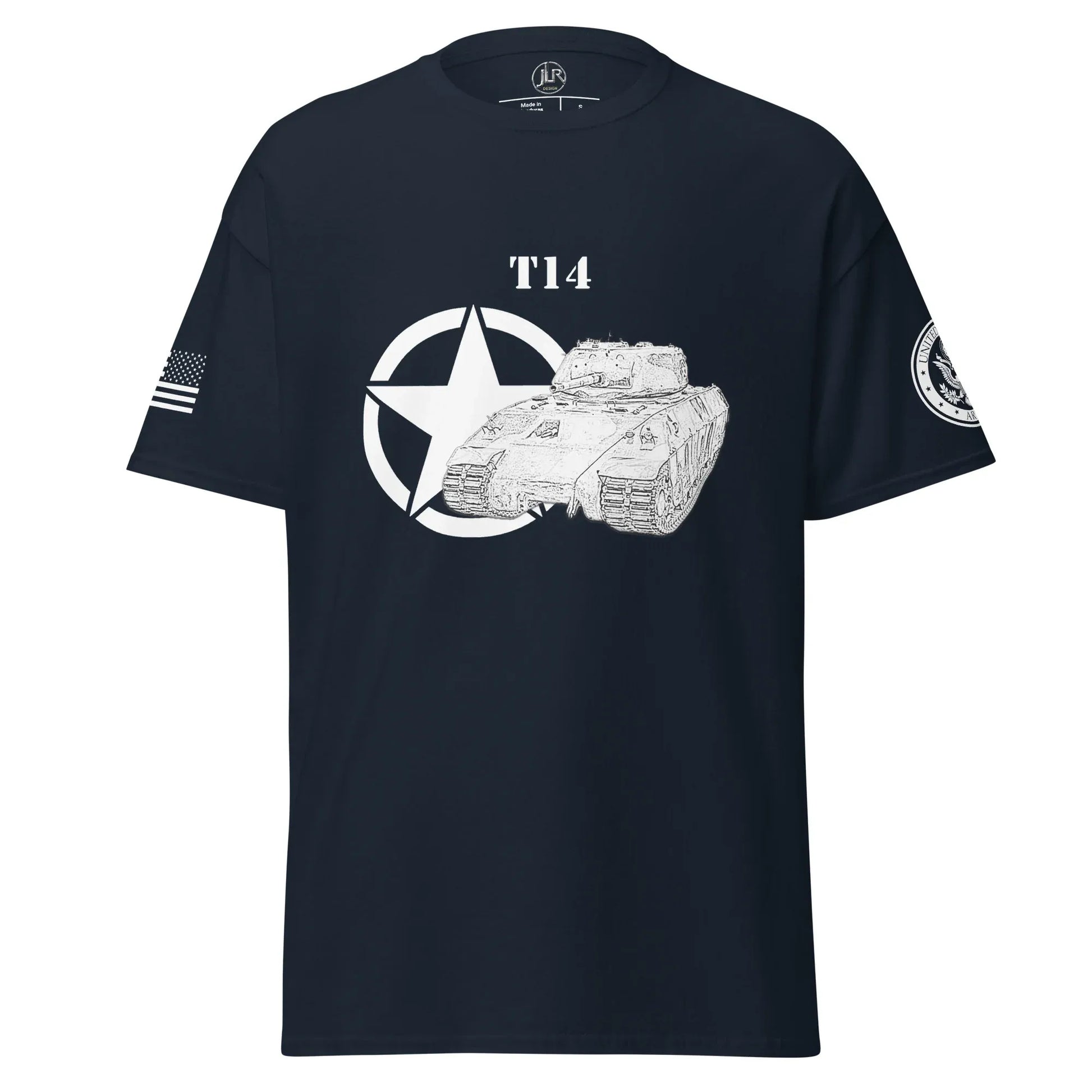 amerikanischer-schwerer-panzer-t14-t-shirt-sw-t-shirt-jlr-design-4 - JLR Design