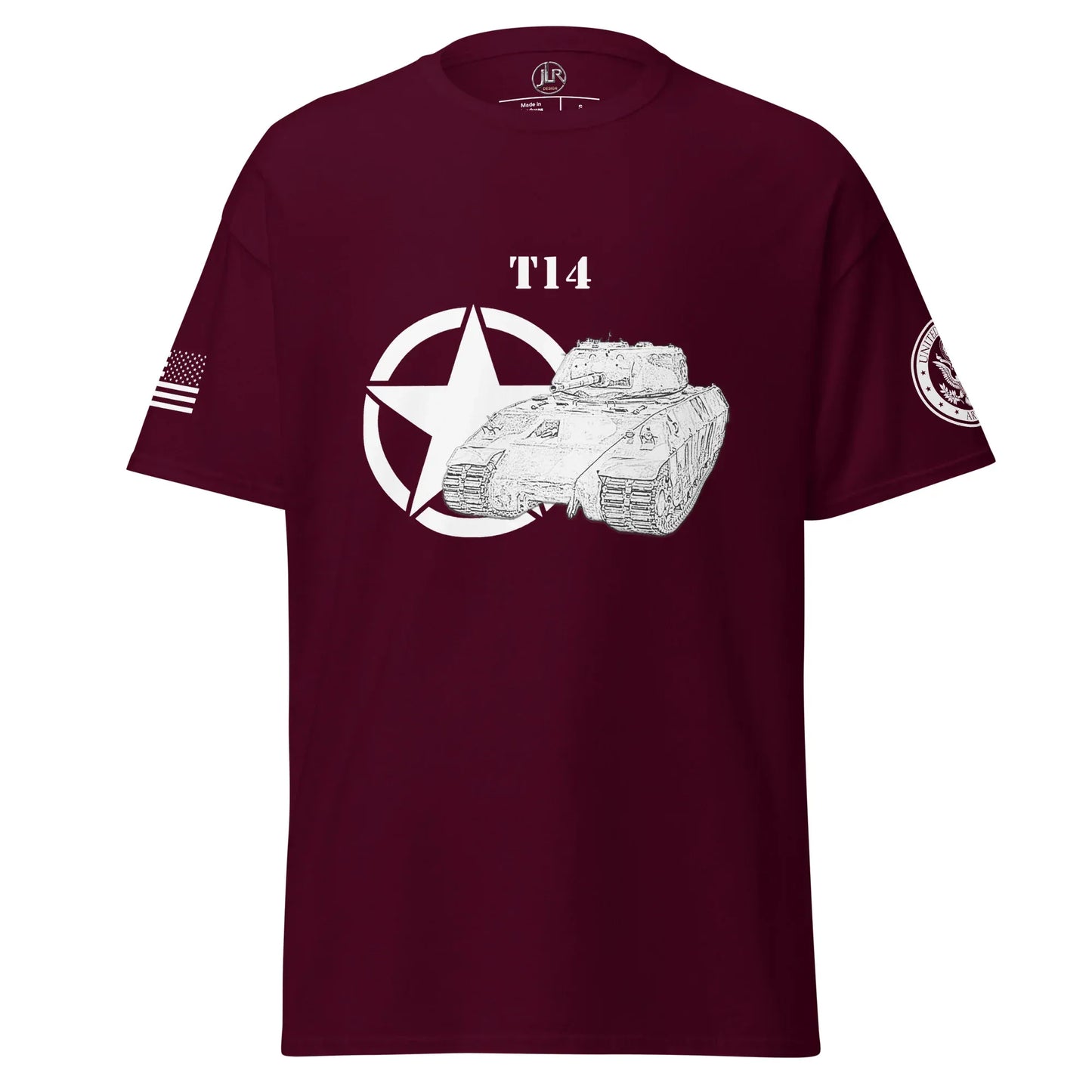 amerikanischer-schwerer-panzer-t14-t-shirt-sw-t-shirt-jlr-design-7 - JLR Design
