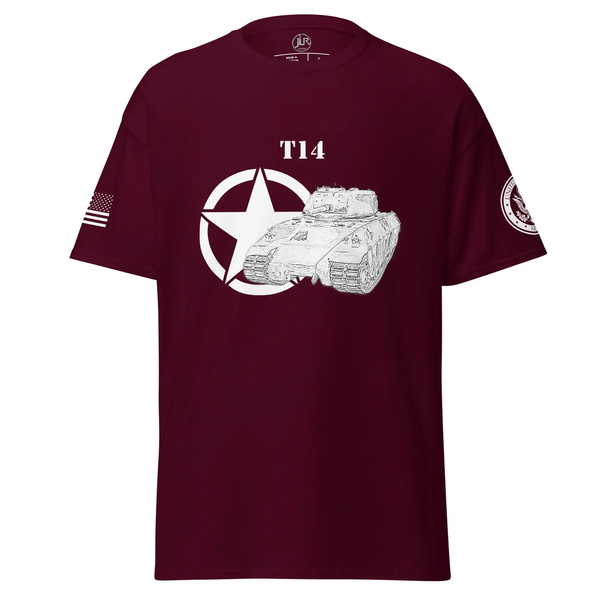 amerikanischer-schwerer-panzer-t14-t-shirt-sw-t-shirt-jlr-design-7 - JLR Design