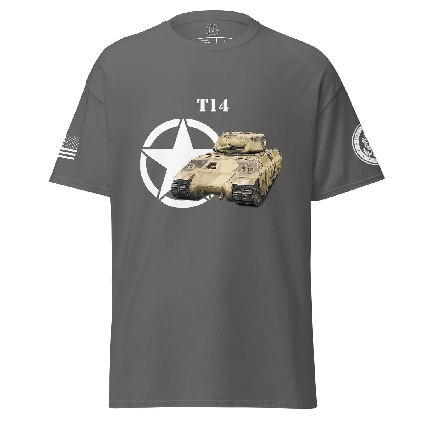 amerikanischer-schwerer-panzer-t14-t-shirt-t-shirt-jlr-design-10 - JLR Design