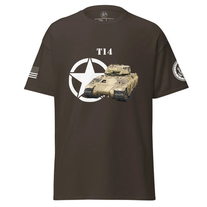 amerikanischer-schwerer-panzer-t14-t-shirt-t-shirt-jlr-design-13 - JLR Design