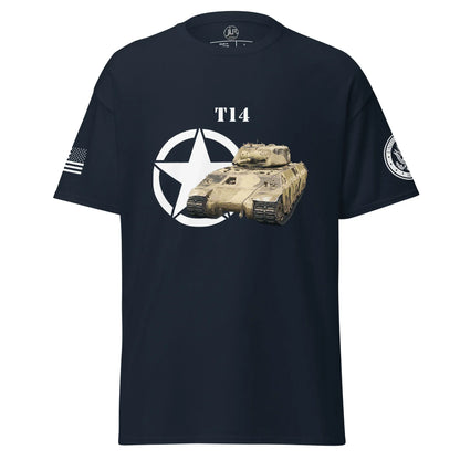 amerikanischer-schwerer-panzer-t14-t-shirt-t-shirt-jlr-design-4 - JLR Design