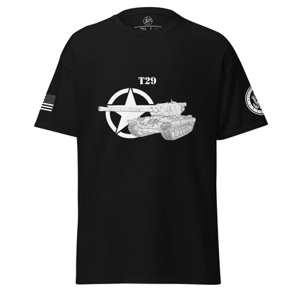 amerikanischer-schwerer-panzer-t29-t-shirt-sw-t-shirt-jlr-design-1 - JLR Design