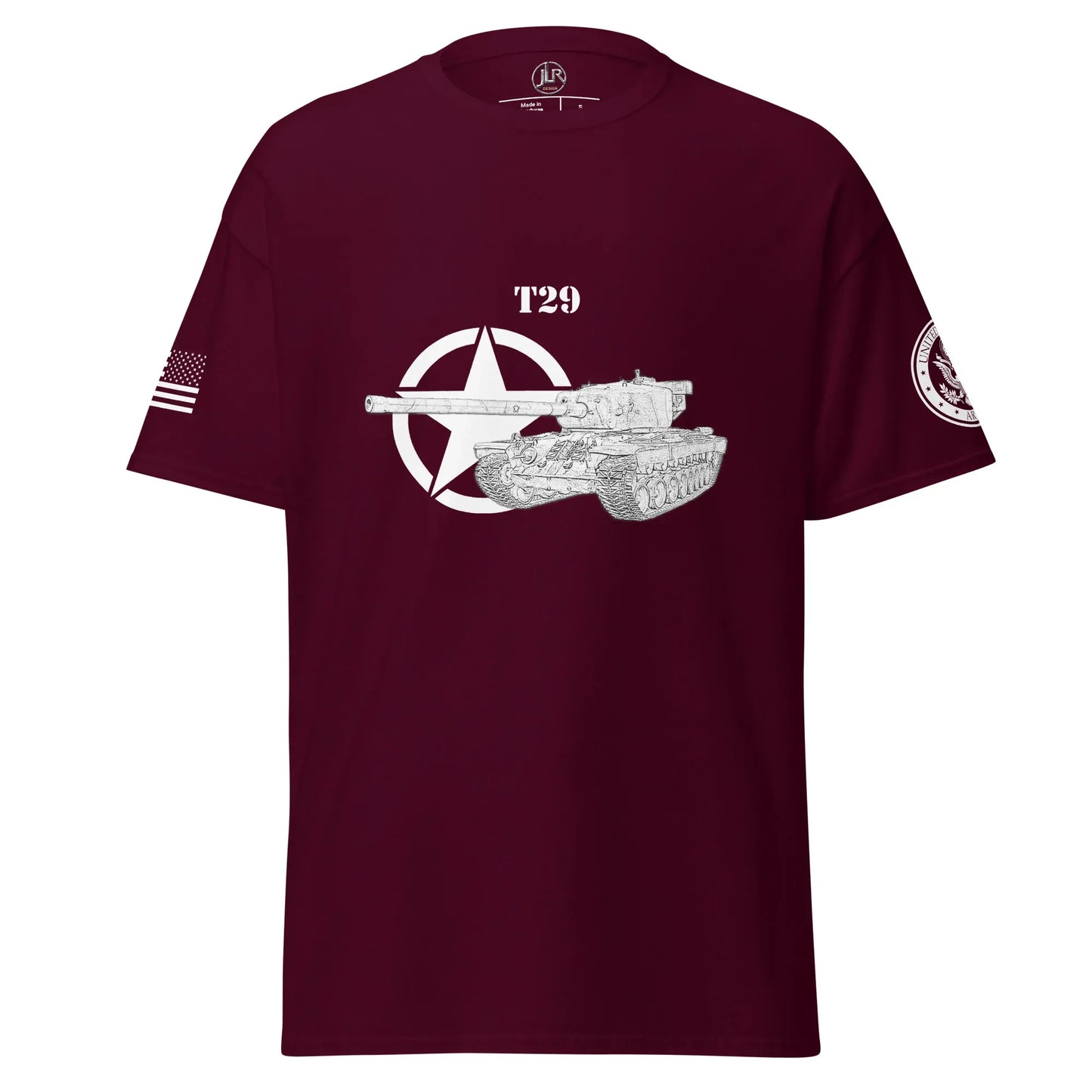 amerikanischer-schwerer-panzer-t29-t-shirt-sw-t-shirt-jlr-design-7 - JLR Design