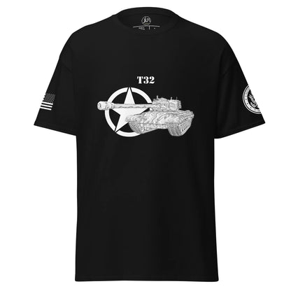 amerikanischer-schwerer-panzer-t32-t-shirt-sw-t-shirt-jlr-design-1 - JLR Design