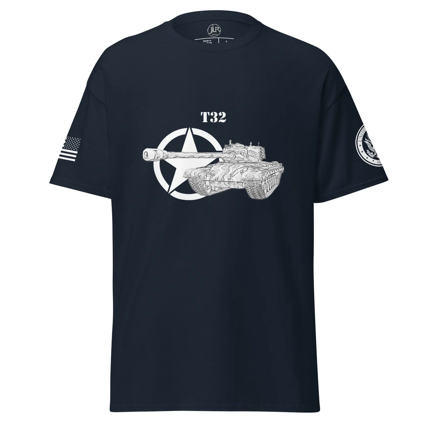 amerikanischer-schwerer-panzer-t32-t-shirt-sw-t-shirt-jlr-design-4 - JLR Design