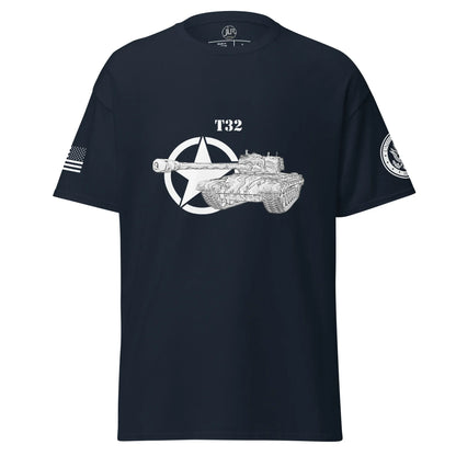 amerikanischer-schwerer-panzer-t32-t-shirt-sw-t-shirt-jlr-design-4 - JLR Design
