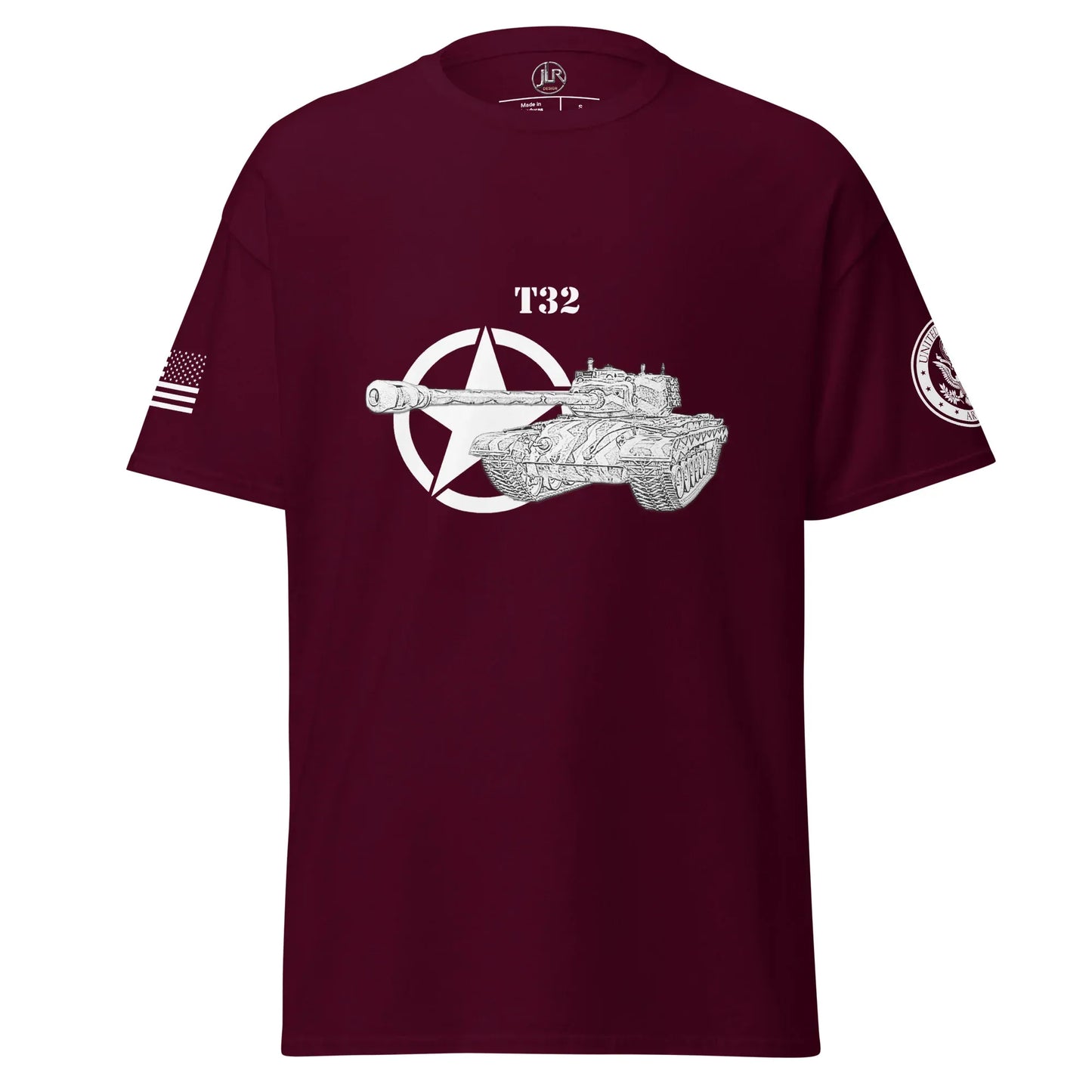 amerikanischer-schwerer-panzer-t32-t-shirt-sw-t-shirt-jlr-design-7 - JLR Design