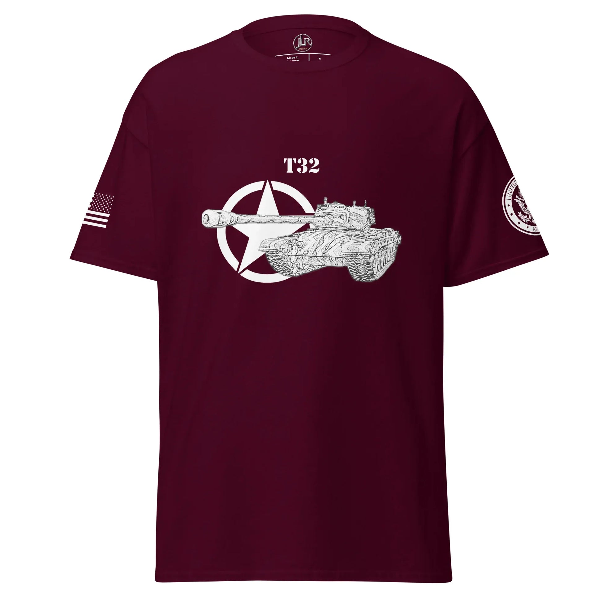 amerikanischer-schwerer-panzer-t32-t-shirt-sw-t-shirt-jlr-design-7 - JLR Design